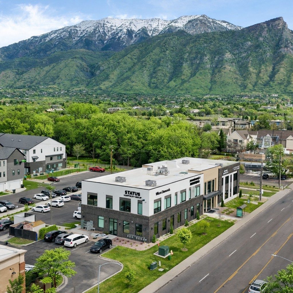 Sky Realty Aerial Overview Provo Real Estate Office